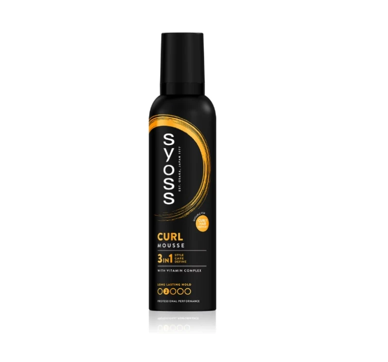 Fixativ  Spuma Par Curl Hydrating Syoss 250 ml